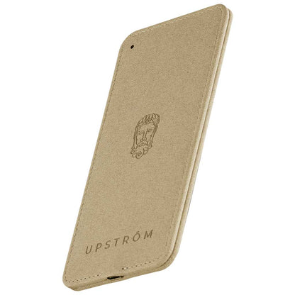 UPSTRÖM LÄDER - Wireless Charger (Sand)